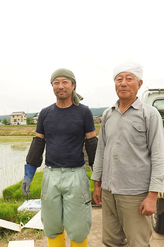 【十日町産魚沼コシヒカリ】羽鳥寛平さん作　無農薬で栽培した魚沼産コシヒカリ