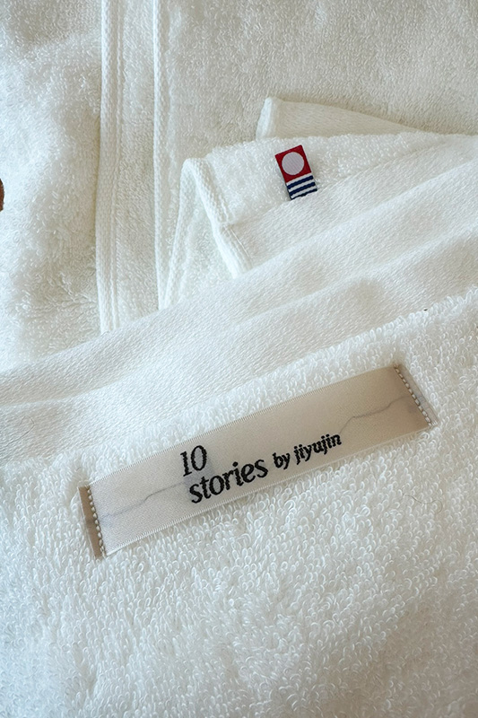 自遊人オリジナル 10stories 今治バスタオル(税込¥3,560円)