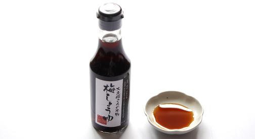 大久保醸造の限定生産品  梅しょうゆ