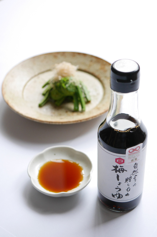 大久保醸造の限定生産品  梅しょうゆ
