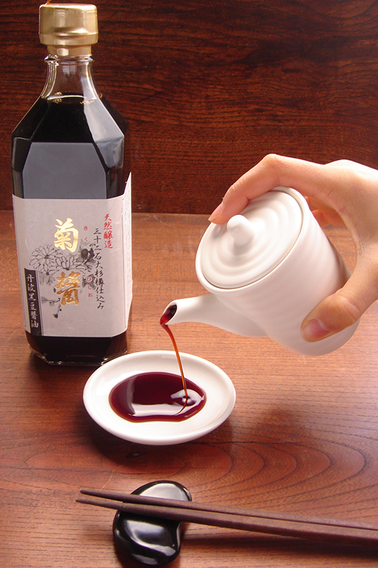 丹波黒豆杉樽仕込み　菊醤