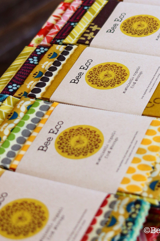 何度でも繰り返し使えるオーガニックフードラップ『Bee　Eco　Wrap』