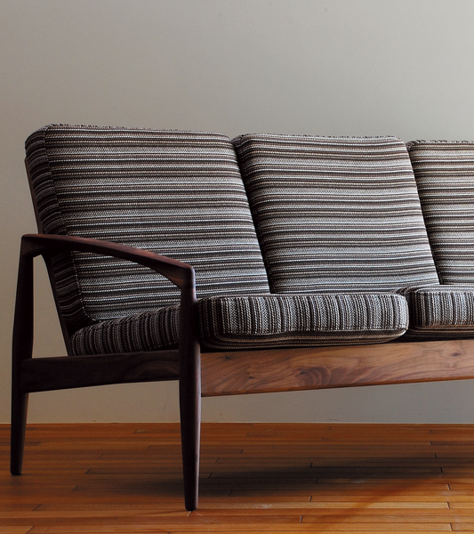 宮崎椅子製作所　Paper Knife sofa/ソファ(3人掛)　カイ・クリスチャンセン　デザイン