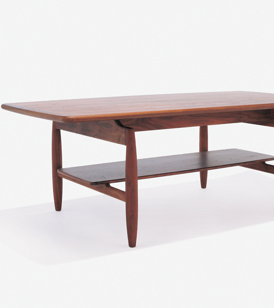 宮崎椅子製作所　Paper Knife center table　カイ・クリスチャンセンデザイン