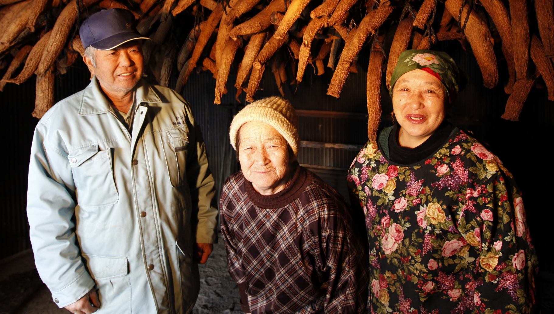 相馬さんの本物の燻製 いぶりがっこ(たくあん)
