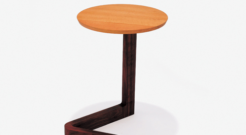 宮崎椅子製作所　ソファやベッドに「en side table/テーブル(小泉誠デザイン)」